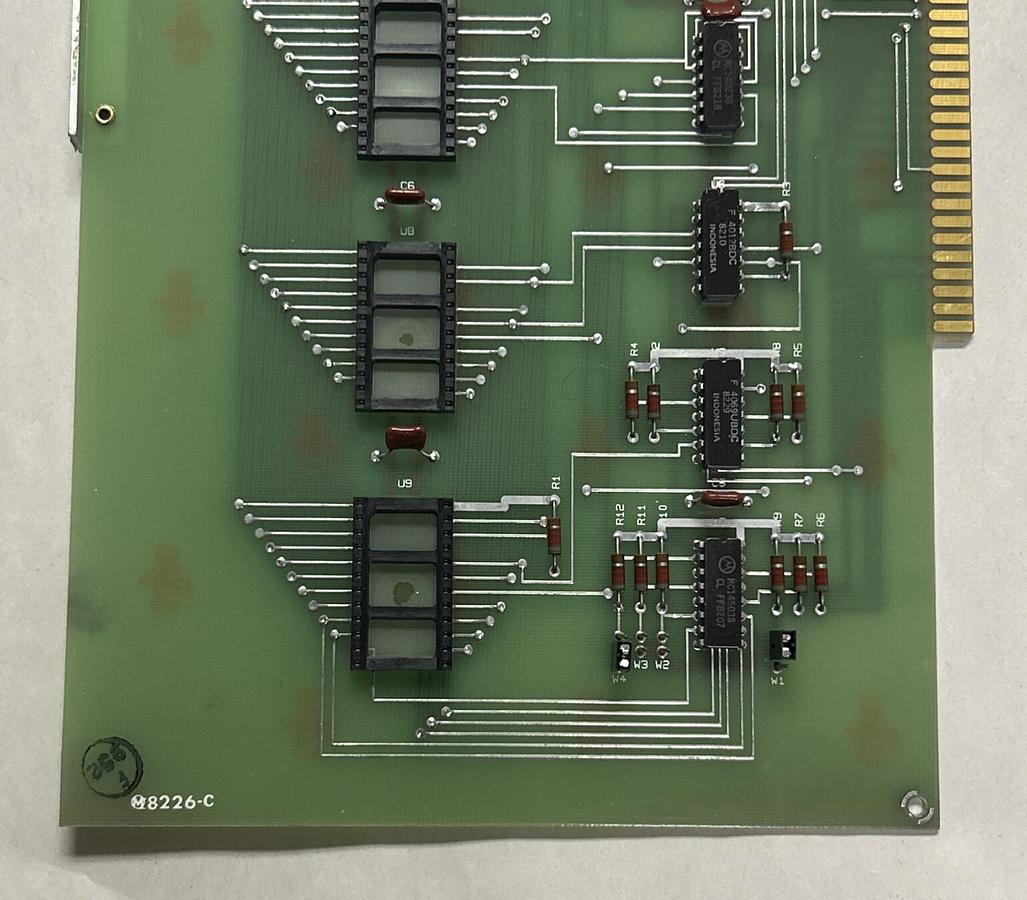 Used LEEDS & NORTHRUP,022235,CONTROL CARD MODULE