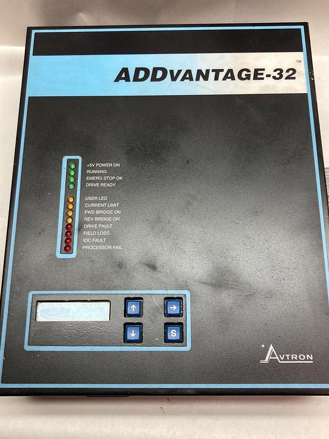 Used Avtron,630264 A20136,Addvantage-32 Drive Controller