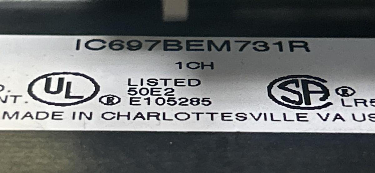 Used GE FANUC,IC697BEM713R,GENIUS BUS CONTROLLER