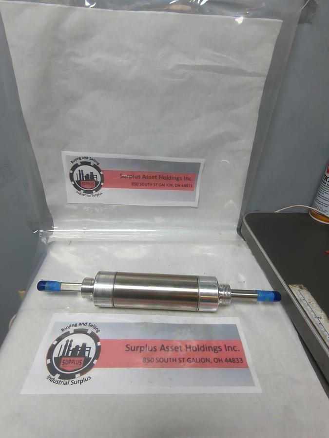 Used BIMBA,NR-313-DXDE,PNEUMATIC CYLINDER 2 INCH BORE 3 INCH STROKE PRE-OWNED