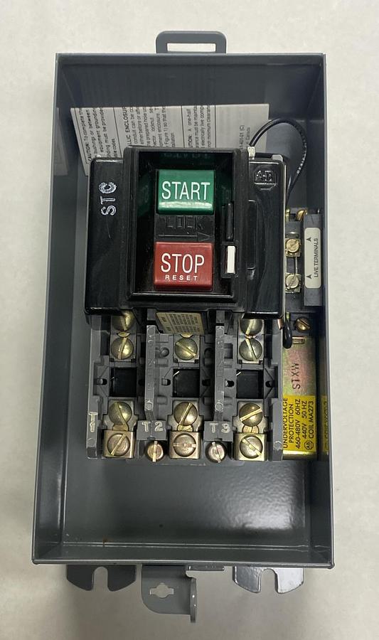 ALLEN BRADLEY,609U-BJB,SER K MANUAL STARTER NO COVER NEW NO BOX