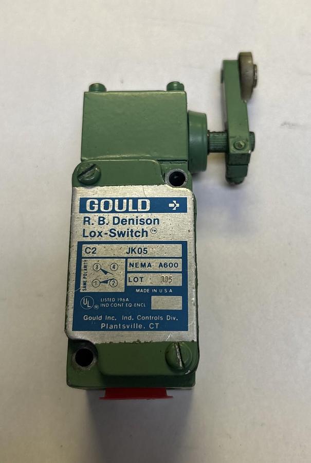 Used GOULD,C2JK05,LIMIT SWITCH