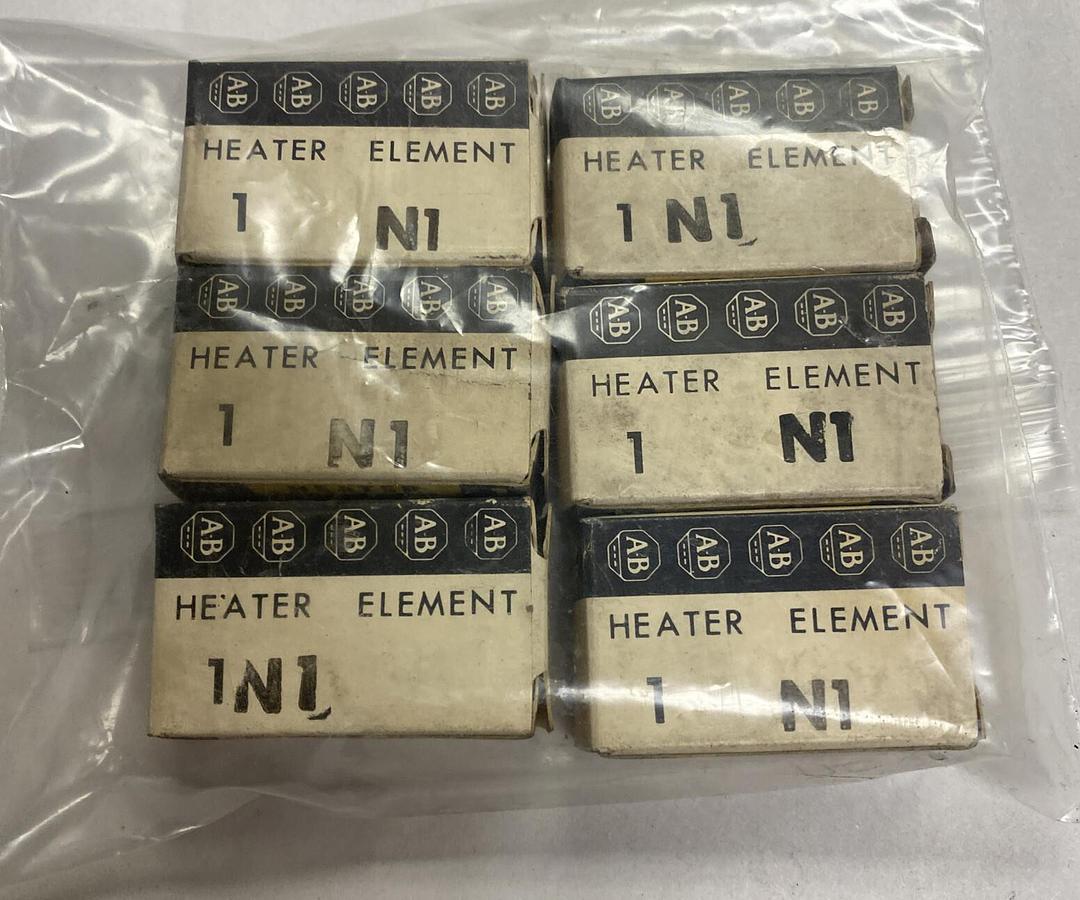 Allen-Bradley,N1,Heater Lot Of 6 NOS