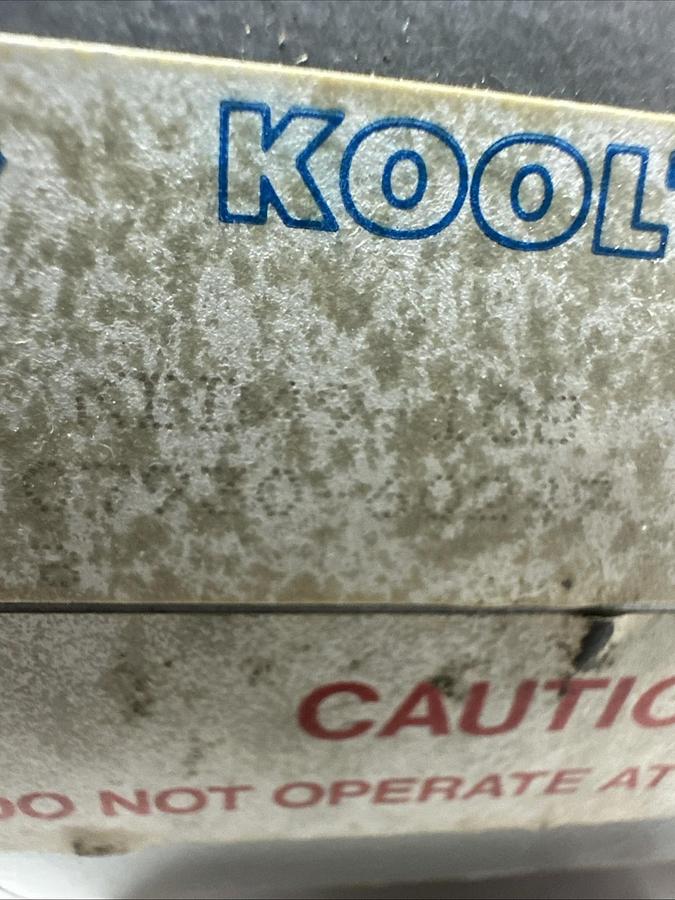 Used Kooltronic,NBD49-10B,Centrifugal Blower 1/15HP 250/3454RPM 115V