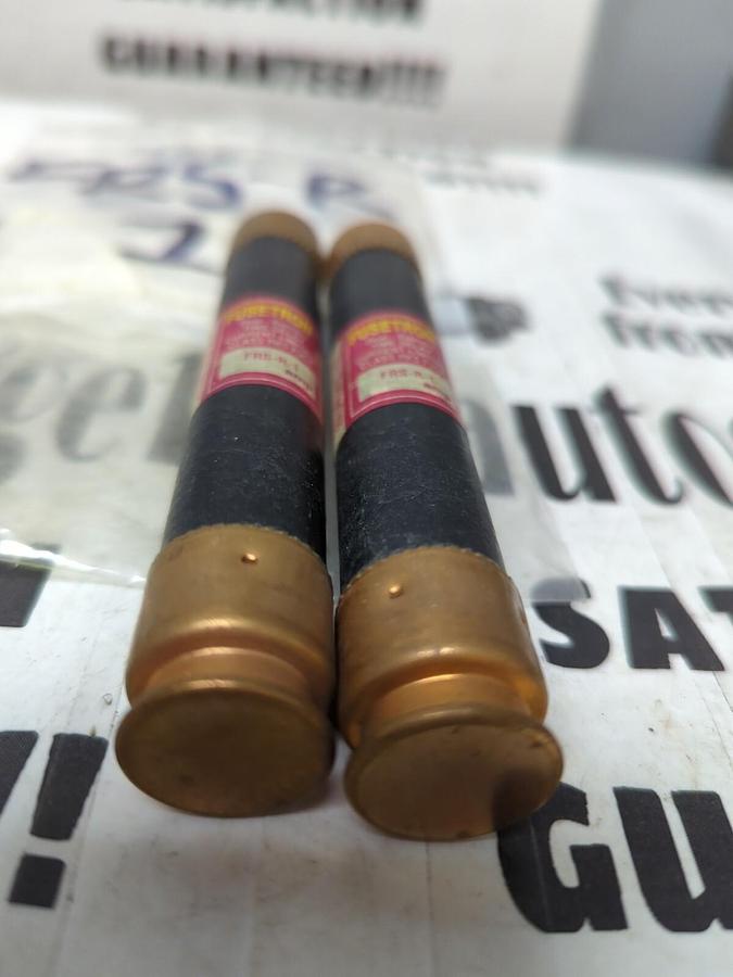 COOPER BUSSMANN,FRS-R-1,FUSETRON 1 AMP FUSES LOT OF 2 NOS