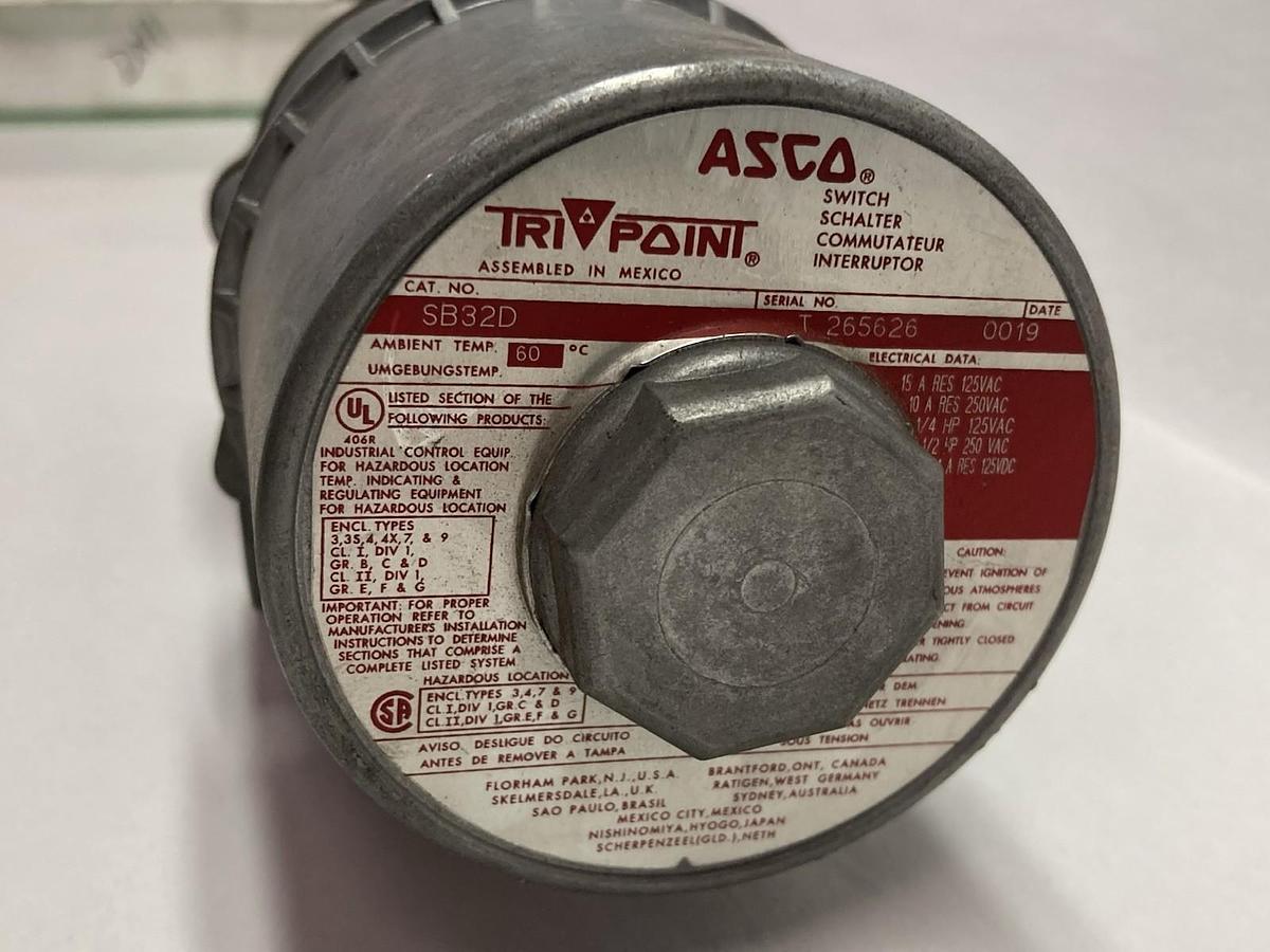 Asco,SB32D,Pressure Valve