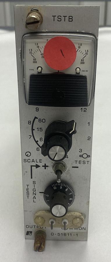 Used RELIANCE,0-51811-1,ANALOG VOLTMETER TESTER CARD