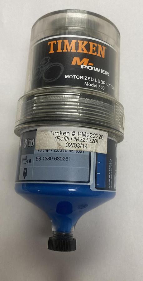 Timken,PM222220,M-Power Motorized Lubricator NOS