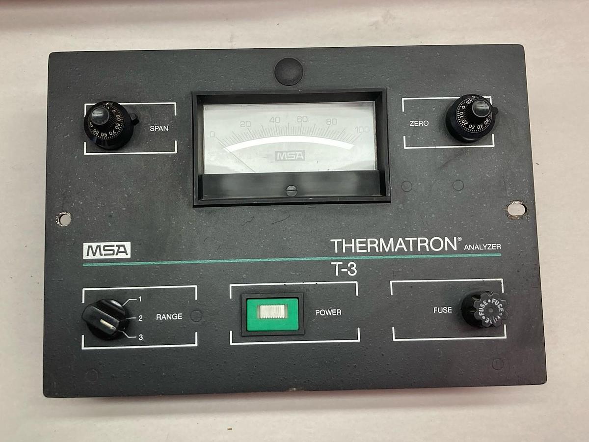 Thermatron Analyzer,T-3,Panel Board 0-100MSA BJ-0043-000