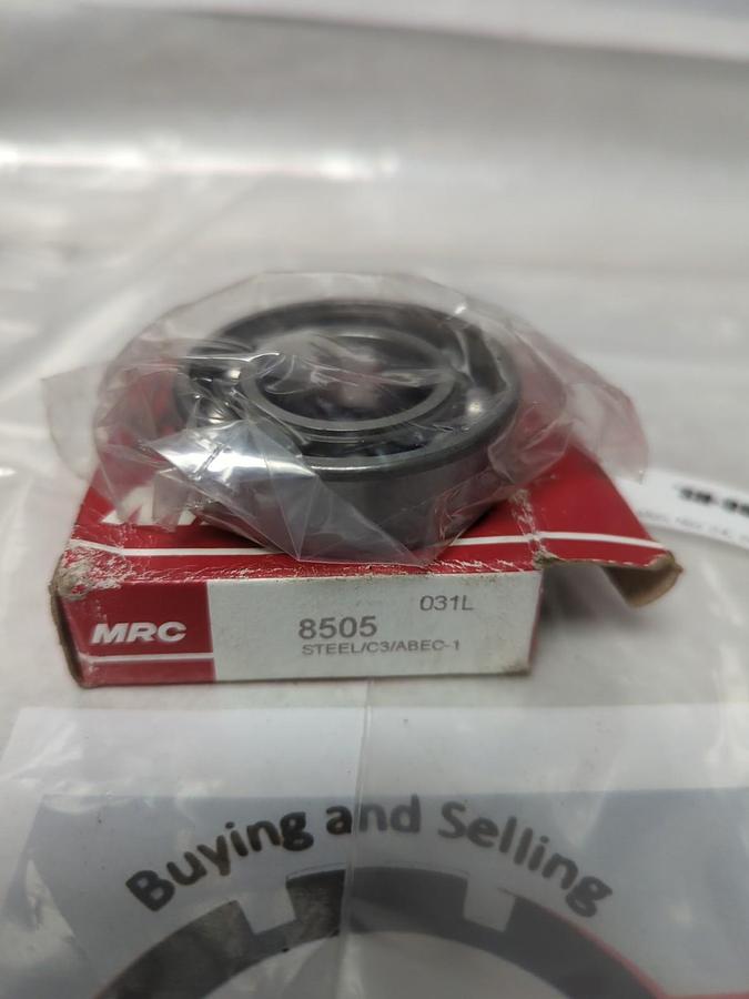 MRC,8505,DEEP GROOVE BALL BEARING LOT OF 2 NOS