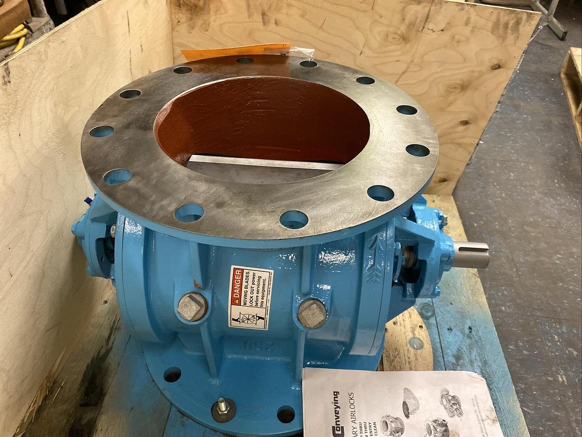 Used CAROLINA CONVEYOR,10 INCH,AIRLOCK VALVE