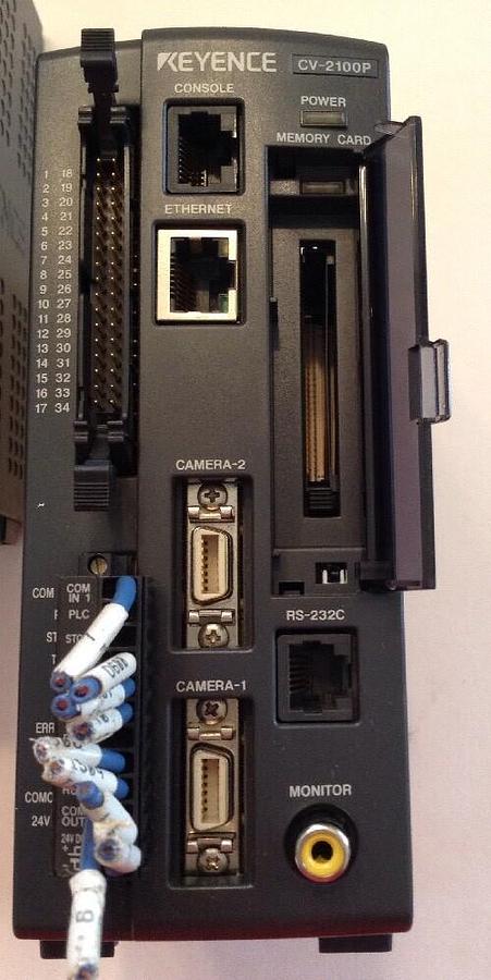Used Keyence,CV-2100P,High-Speed Digital Vision System 24VDC USED