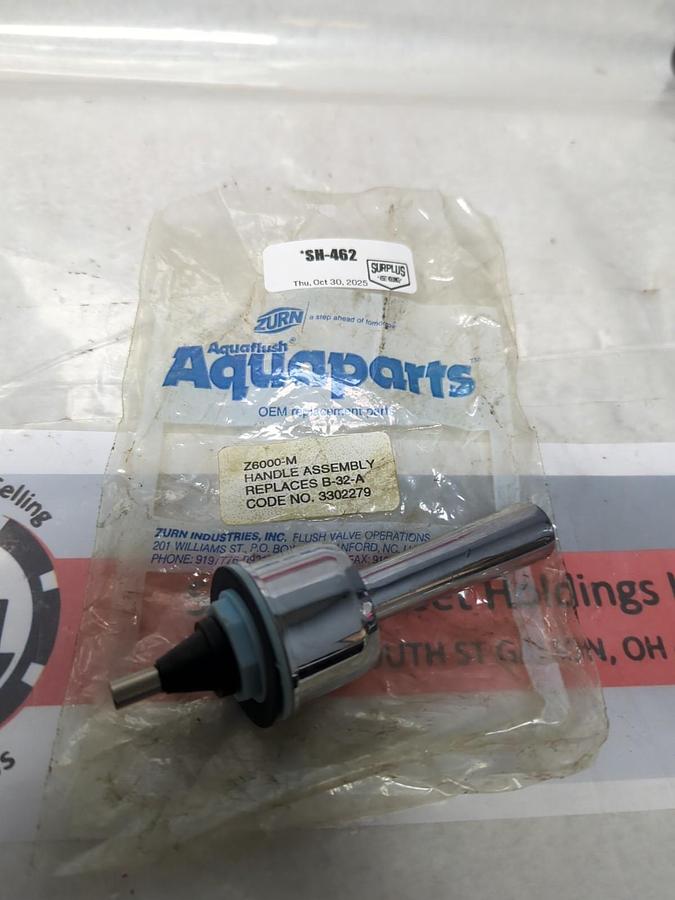 ZURN,Z6000-M,AQUAFLUSH HANDLE ASSEMBLY NOS