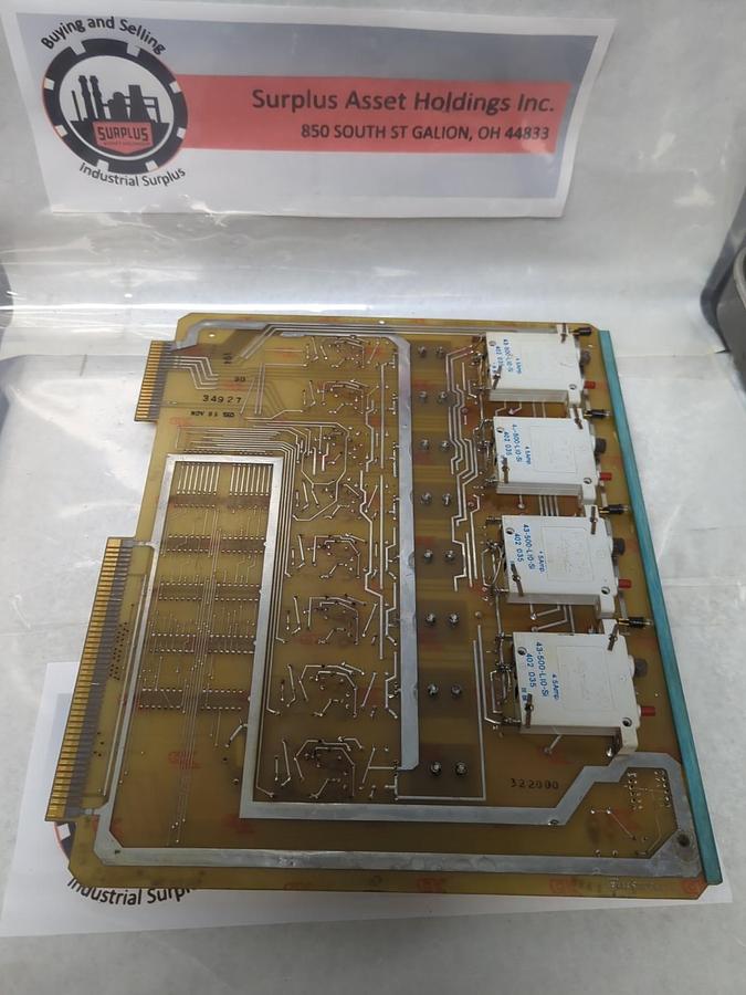 Used BENDIX,3726716F,S5 AC OUTPUT VOLTAGE 115 I/F CIRCUIT BOARD PRE-OWNED