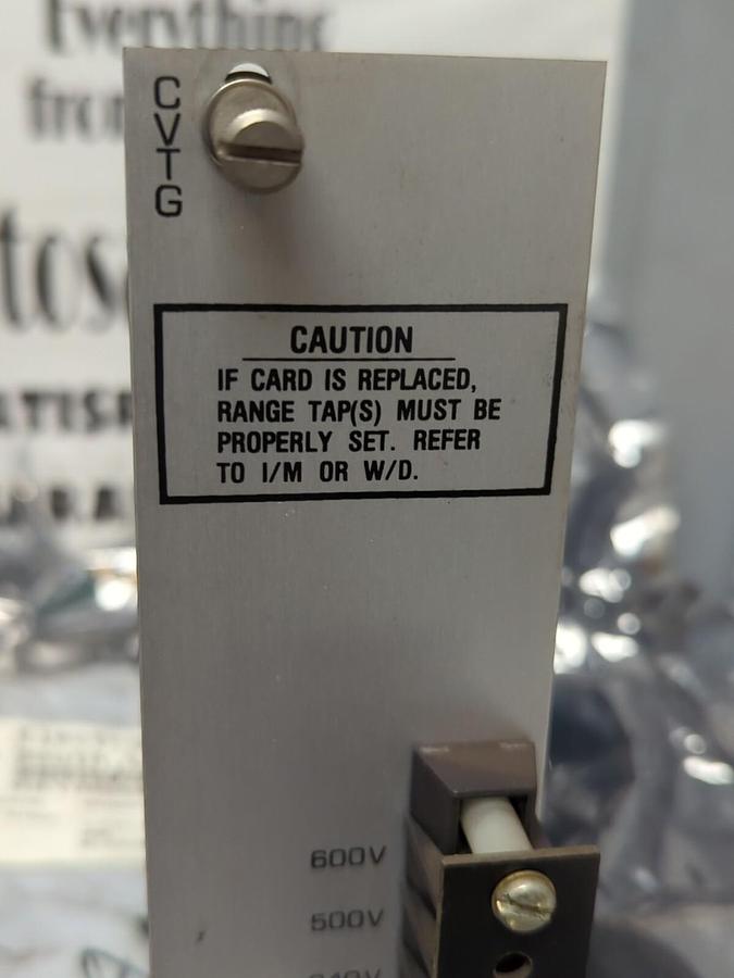 RELIANCE ELECTRIC,051831-6,CVTG ELECTRIC DRIVE BOARD NOS