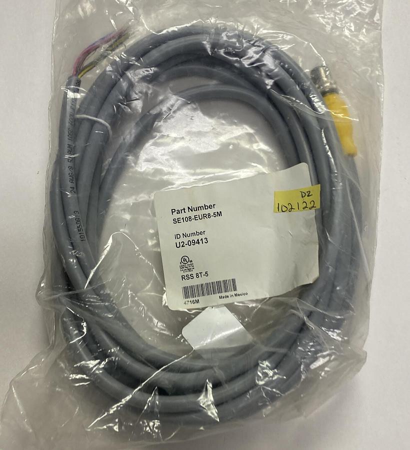 Used TURCK,SE108-EUR8-5M,CORSET NOS