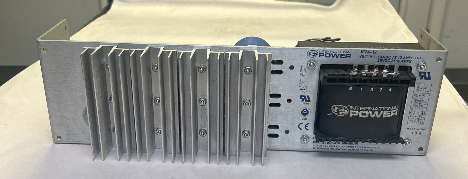 Used INTERNATIONAL POWER,IF24-12,POWER SUPPLY