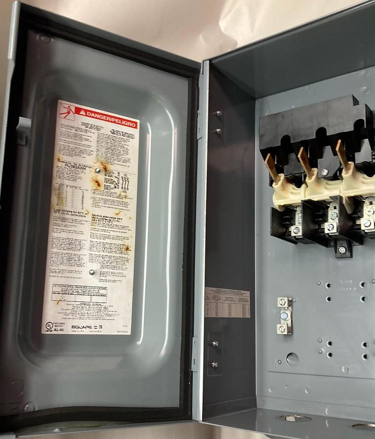 Square D,HU362AWK,Fusable Disconnect 600Vac 60A