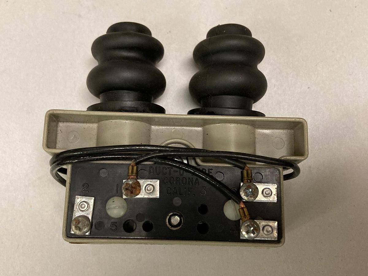 Duct-O-Wire,PB-BBM,Two Push Button One Speed Insert