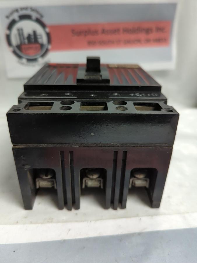 Used GE,TED136020,CIRCUIT BREAKER 3-POLE 600VAC 20AMP PRE-OWNED