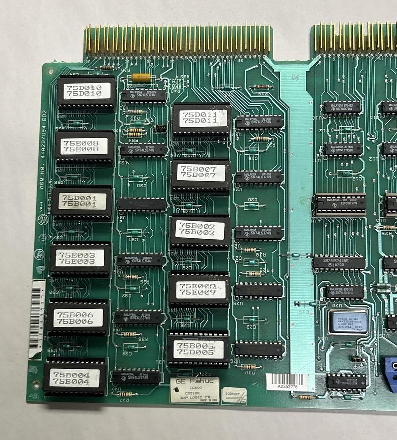 Used GE FANUC,IC600CB512K,EXPANDED LOGIC CONTROL BOARD