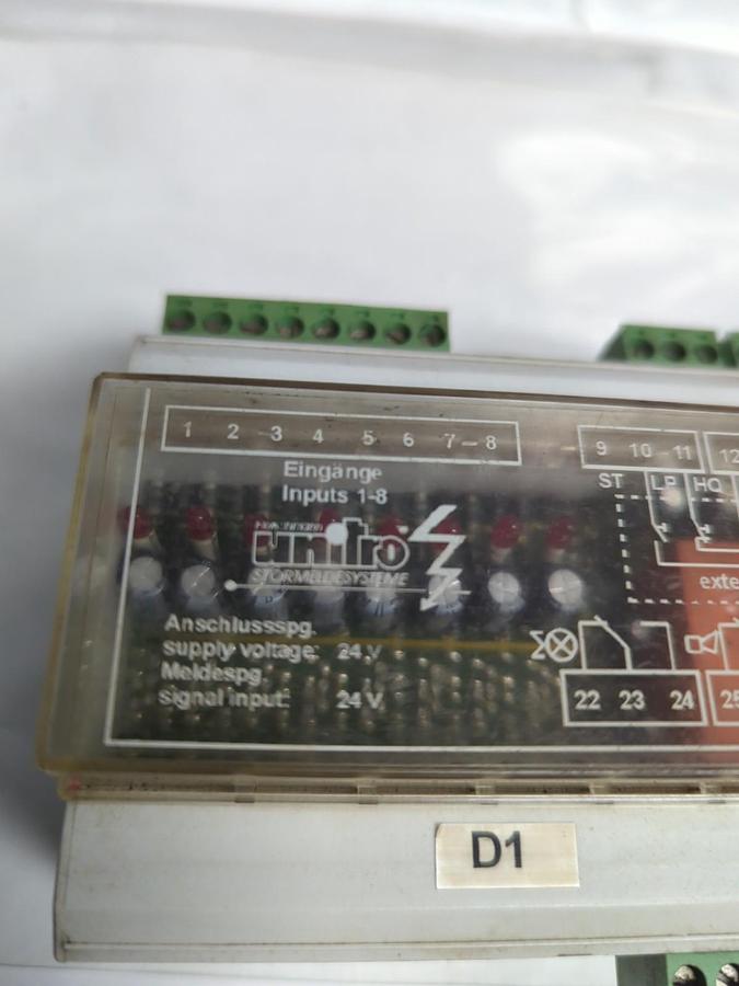 Used PHOENIX CONTROLS,SVE S8-LC,UNITRO FAULT ALARM SYSTEM PRE-OWNED