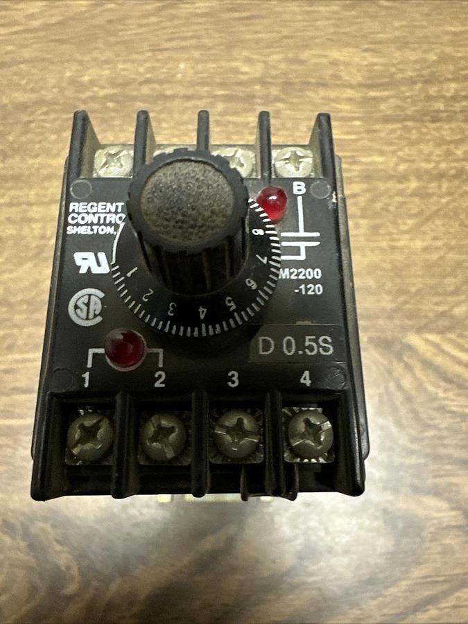 Used Regent Controls,TM2200-120,Solid State Timer