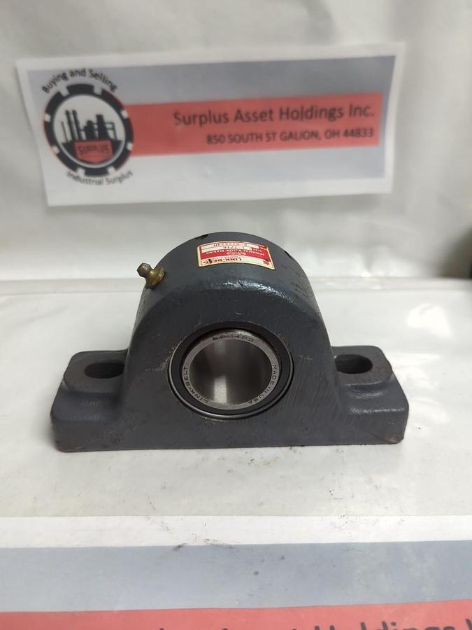 Used LINK-BELT,P-B22423H,PILLOW BLOCK BEARING 1-7/16 INCH BORE PRE-OWNED