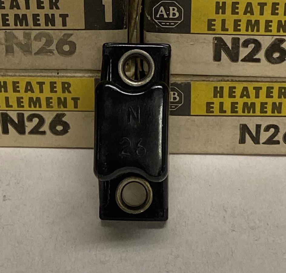 ALLEN BRADLEY,N26,OVERLOAD RELAY HEATER ELEMENT LOT OF 16 NOS