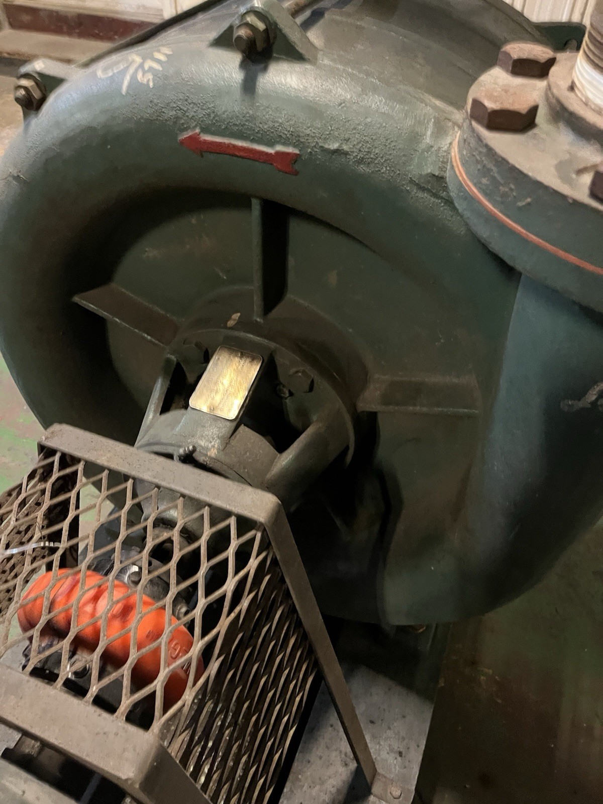 Used Lamson,E4-AD,650 CFM 20HP Multi Stage Centrifugal Blower