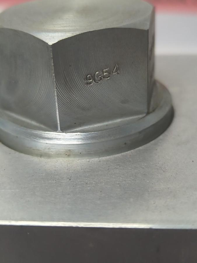 Used SUN HYDRAULICS,KCR 9G74,HYDRAULIC VALVE BLOCK W/ 9G54 CARTRIDGE VALVE PRE-OWNED