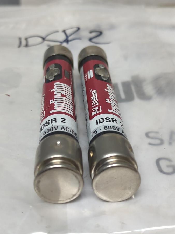 LITTELFUSE,IDSR-2,INDICATOR 2 AMP FUSE LOT OF 2 NOS