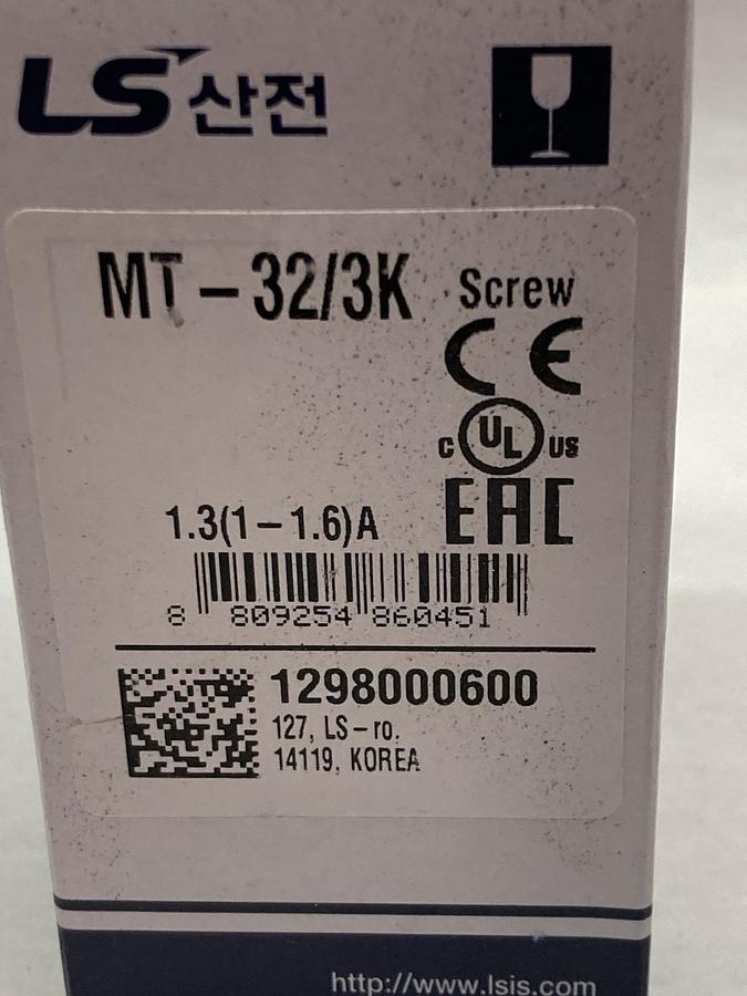 Cerus Industrial,MT-32/3K,Thermal Overload Relay 1.3A 50/60Hz 6kV