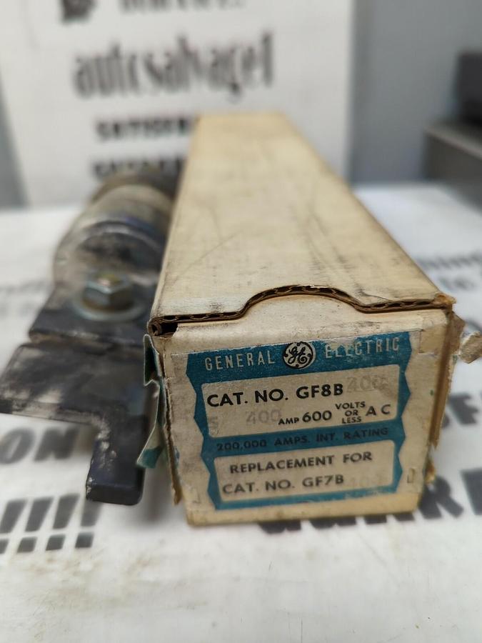 GENERAL ELECTRIC,GF8B 400,FUSE 400 AMP 600V NOS