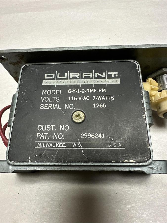 Used Durant,C-Y-1-2-RMF-PM,Counter (G060)
