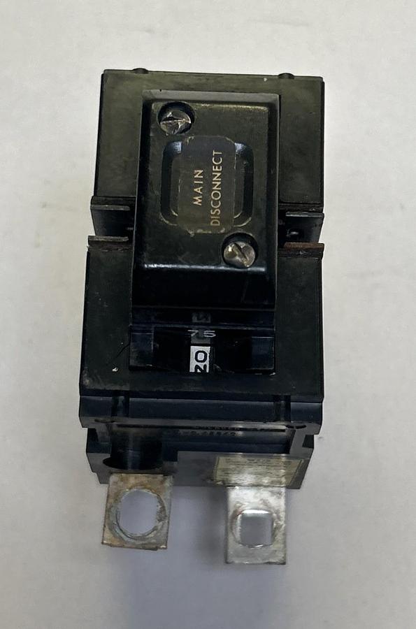 Used BULLDOG ELECTRIC,W275,PUSHMATIC CIRCUIT BREAKER 75A 120/240V 2P