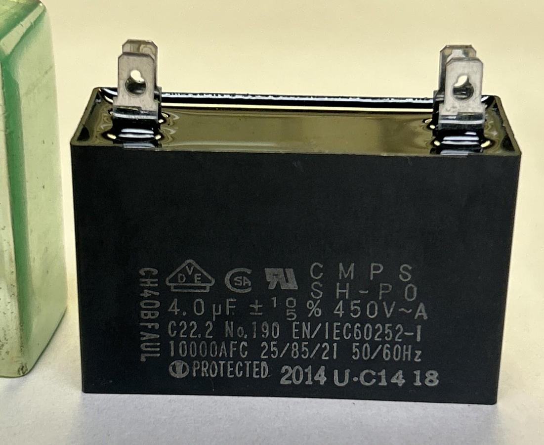 ORIENTAL MOTOR,CH40BFAUL,CAPACITOR NOS