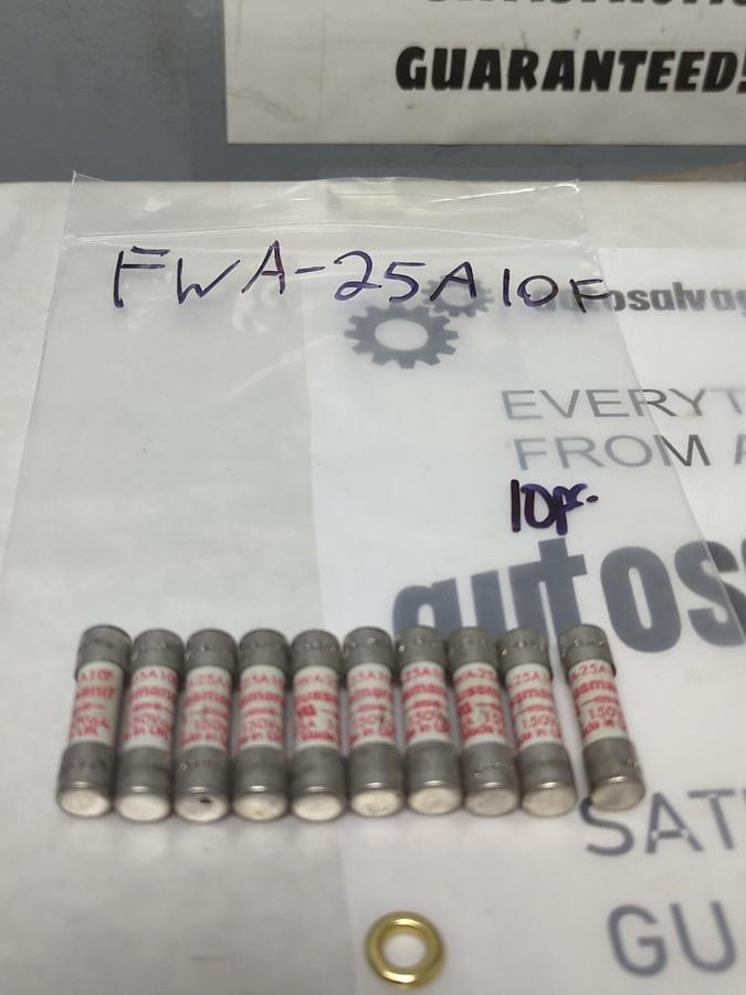 COOPER BUSSMANN,FWA-25A10F,FUSE 25 AMP LOT OF 10 NOS