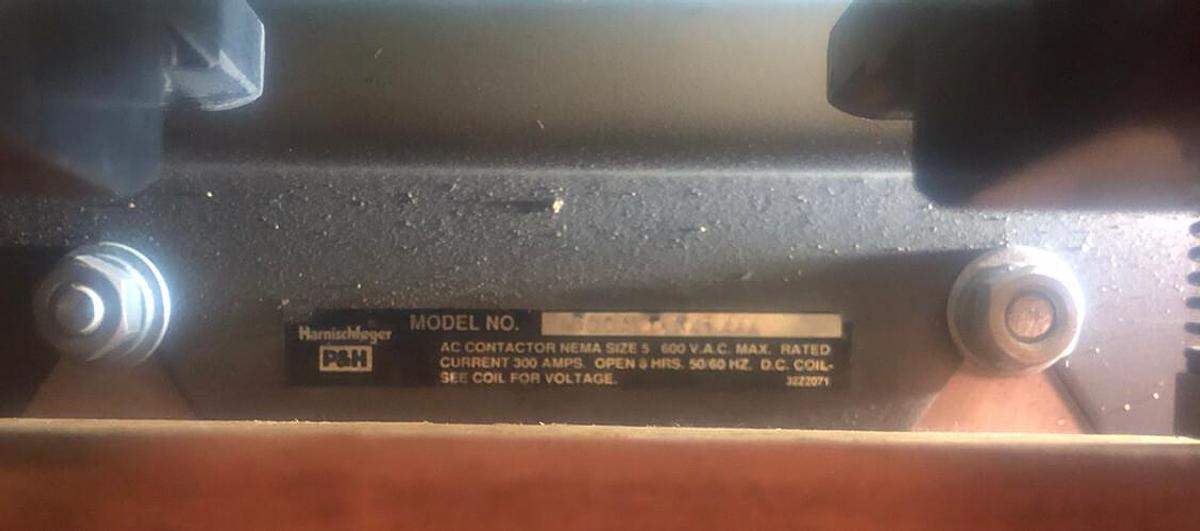 P&H,U300A135FRX3-XXX  AC,Contactor Size 5 300A 600V