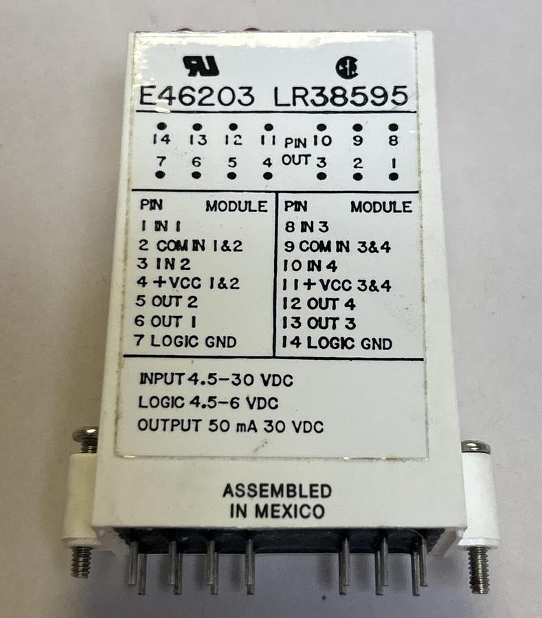 GORDOS CROUSET,IDC5BQ-256,I/O MODULE NOS
