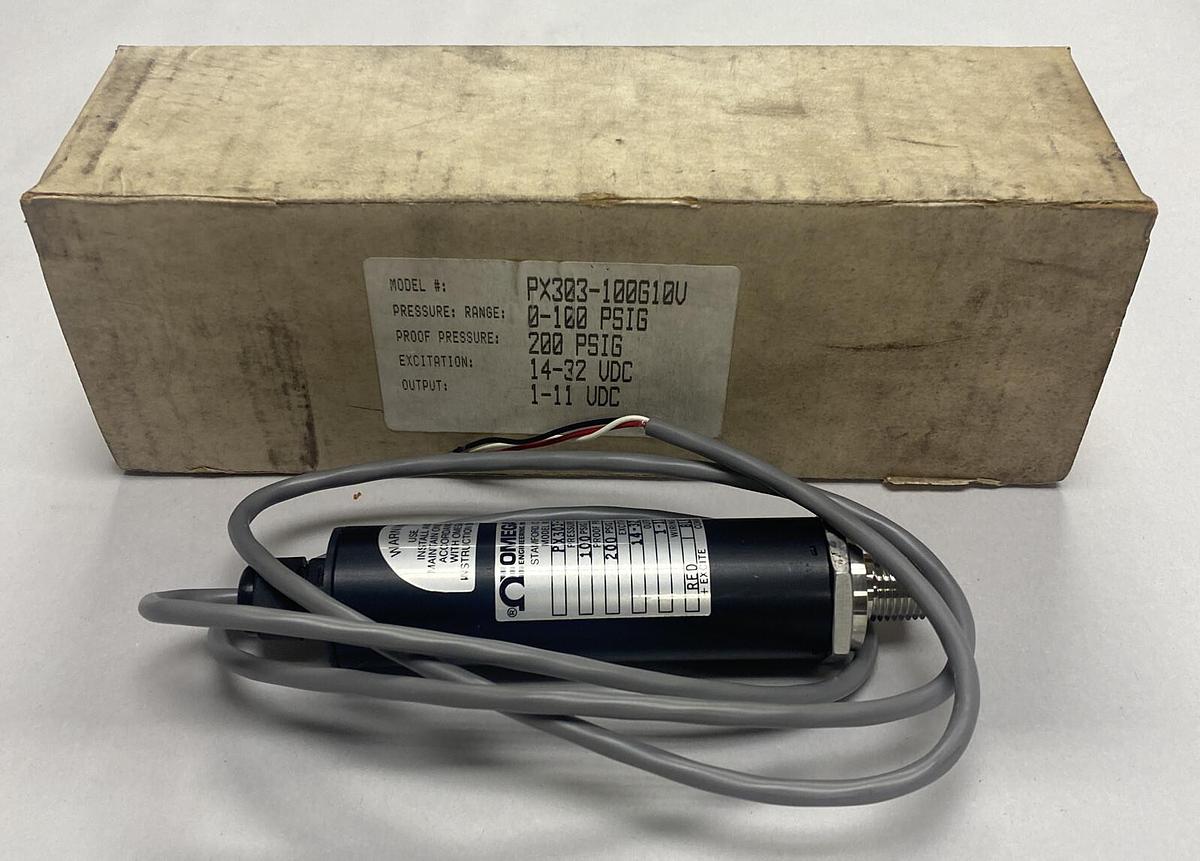 OMEGA ENGINEERING,PX303-100G10V, PRESSURE TRANDUCER NOS