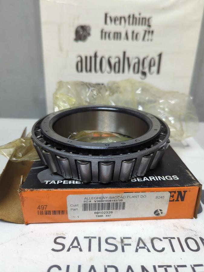 TIMKEN,497,ROLLER BEARING CONE NOS