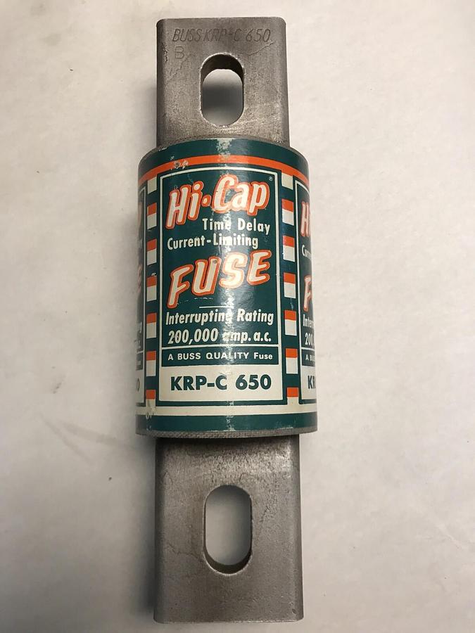 Bussmann,KRP-C,Hi Cap Fuse 650 AMP NOS