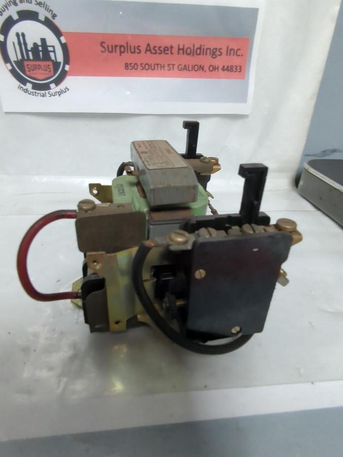 Used GENERAL ELECTRIC,CR106C0,CONTACTOR SIZE 1 600AC PRE-OWNED