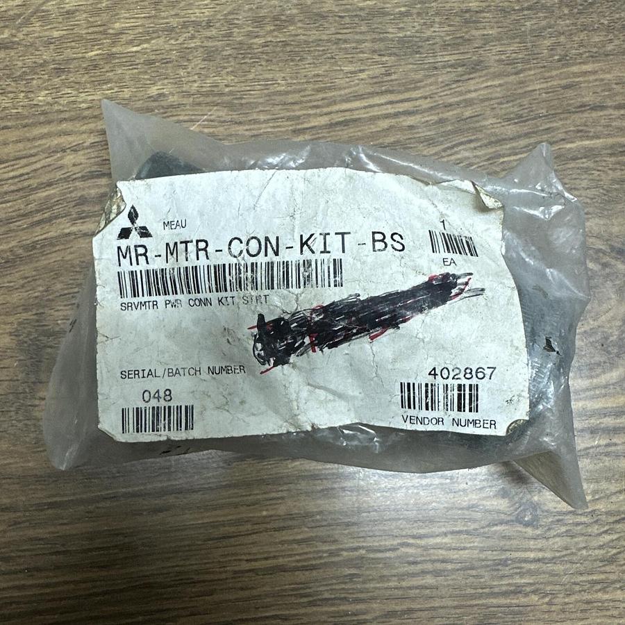 Used Mitsubishi,MR-MTR-CON-KIT-BS,Power Cable Connector