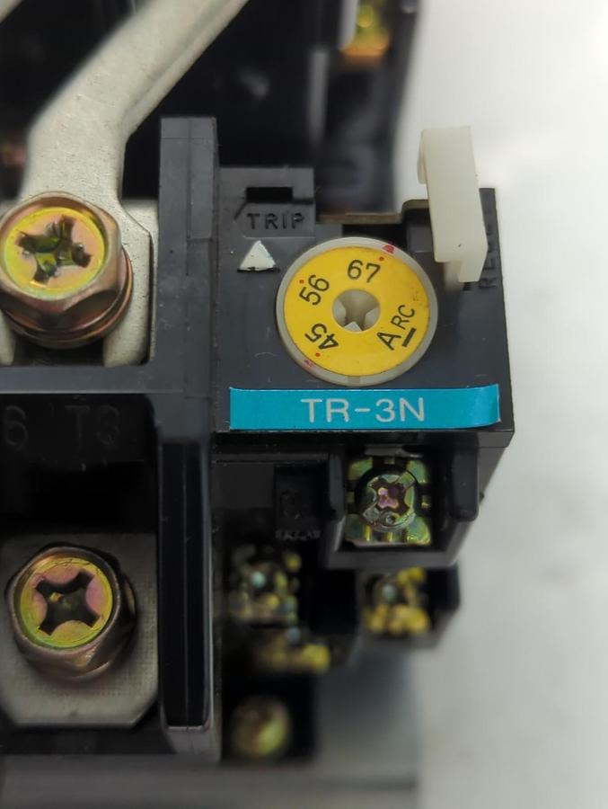 FUJI,SC-3N,MAGNETIC CONTACTOR SC65AA WITH THERMAL OVERLOAD RELAY NOS