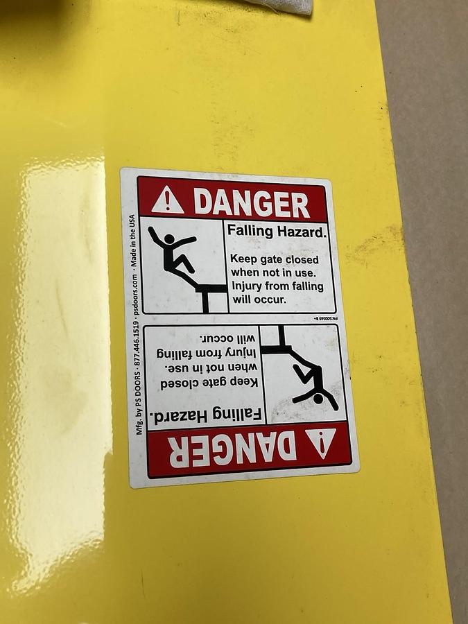 PS Doors Safety,Model 316L,Ladder Safety Gate