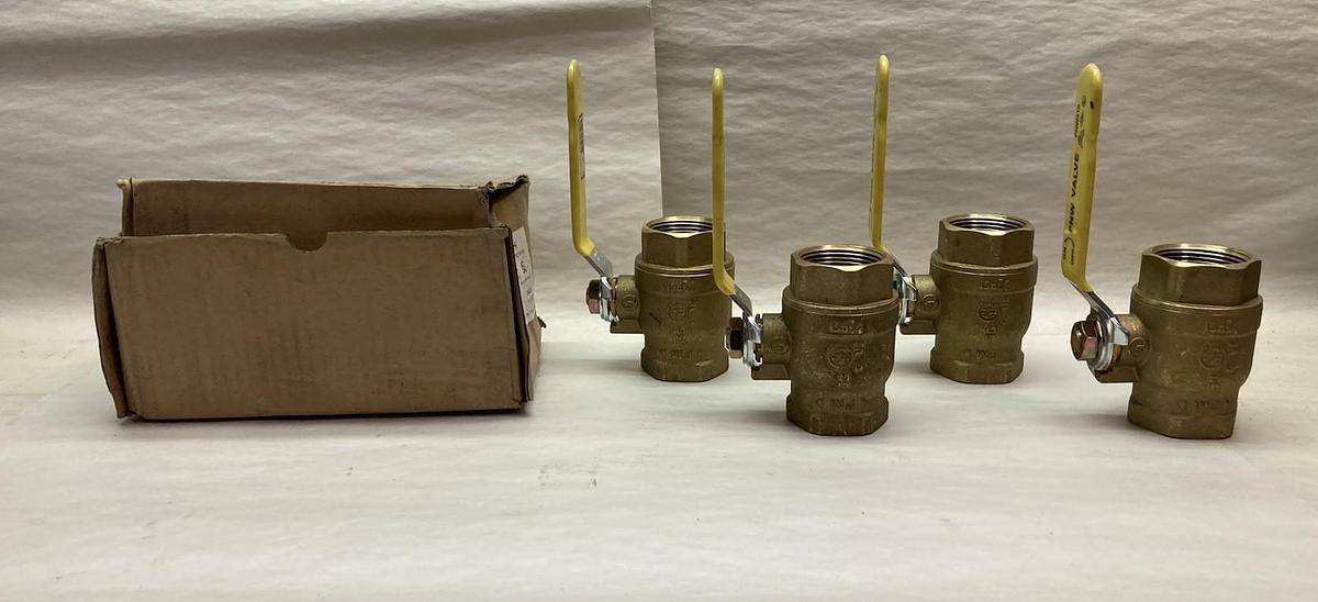 FNW,FNW410H,Ball Valve 600 WOG 1-1/4 Inch BOX OF 4