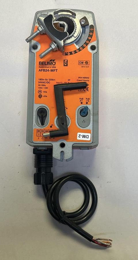 Used BELIMO,AFB24-MFT,DAMPER ACTUATOR 180IN-LB