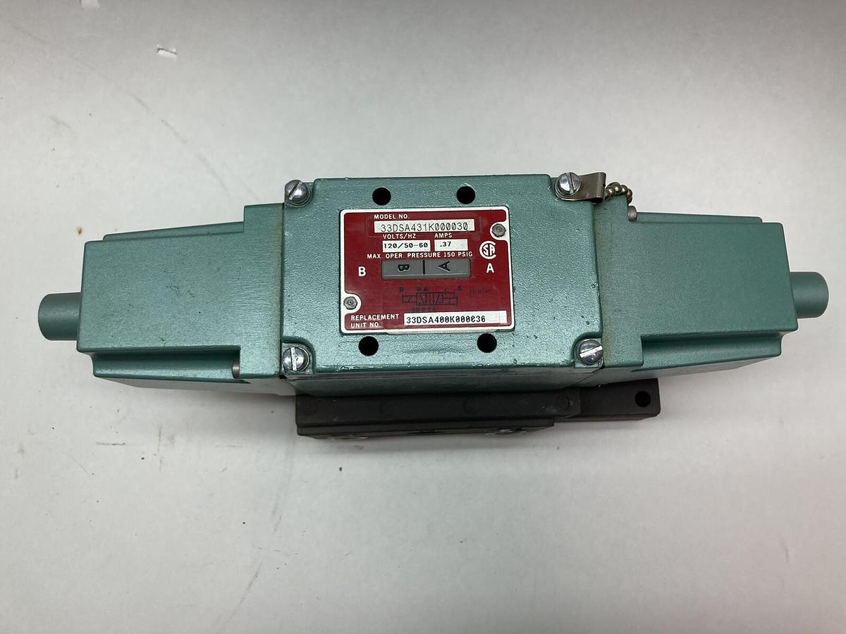 Numatics,33DSA431000030,Solenoid Valve 120V 50/60Hz 0.37Amp